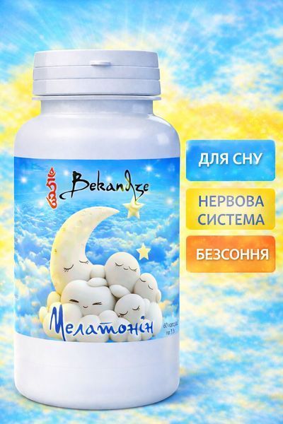 Набір для нервової системи 400 мг &mdash; при хронічному стресі, безсонні та потребі у комплексній нервовій підтримці, 60 капсул 2902161956 фото